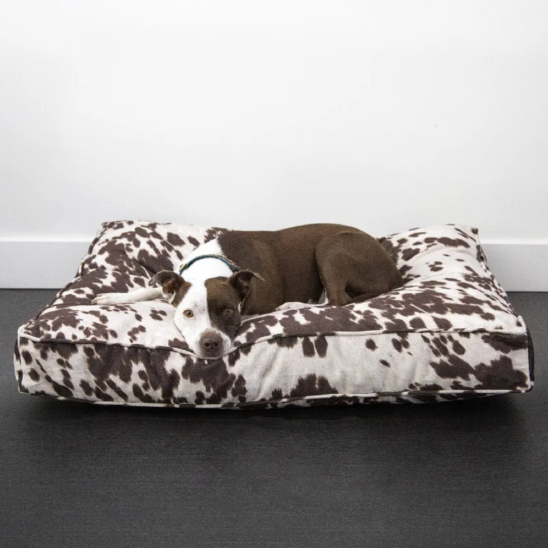 Animal Print Rectangle Bed