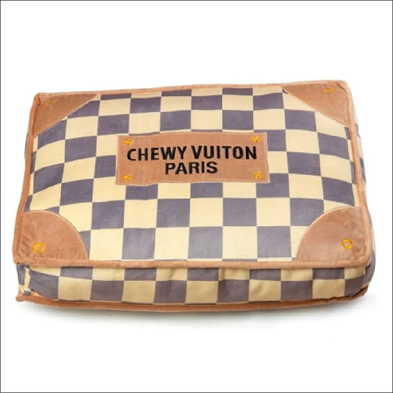 NEW-Checker Chewy Vuiton Bed By Haute Diggity Dog