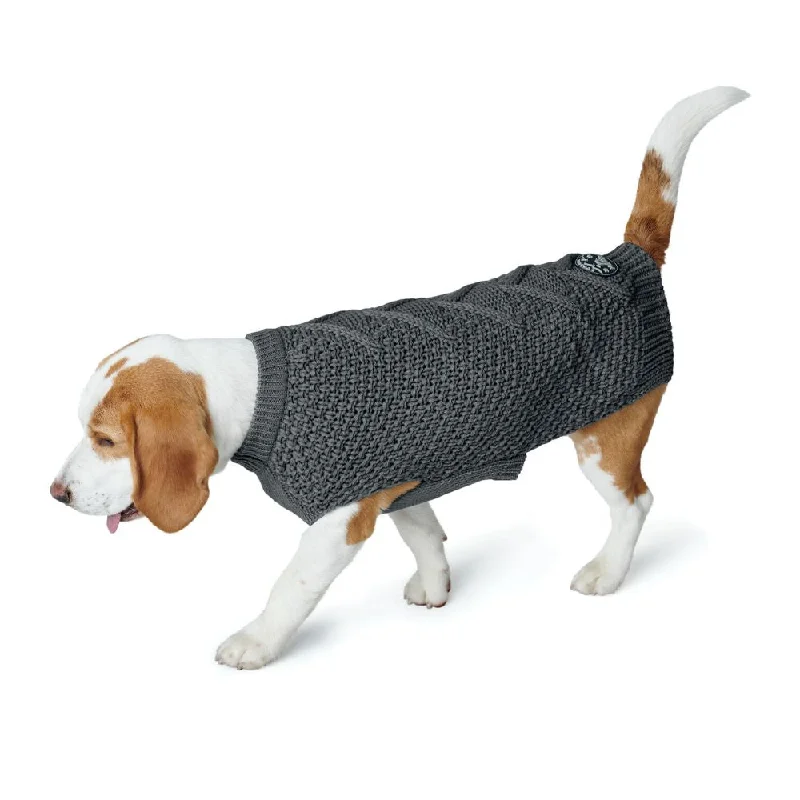 Hunter Malmo Dog Jumper, Charcoal