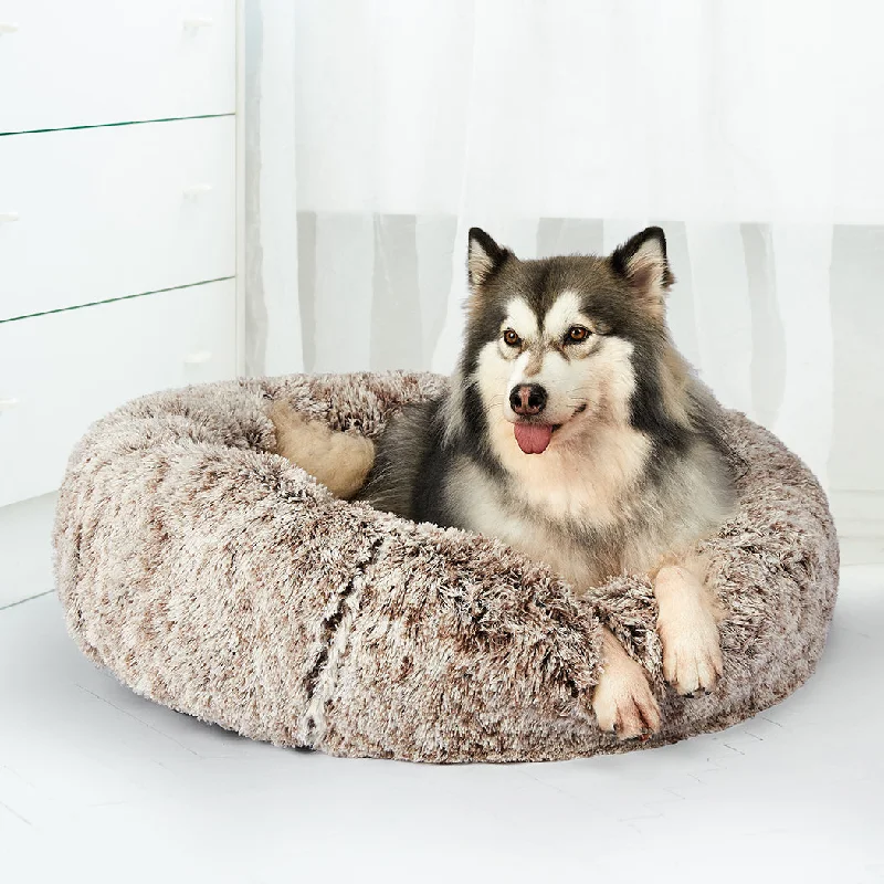 XXLarge Dog Beds Pet Soft Warm Kennel - Brown