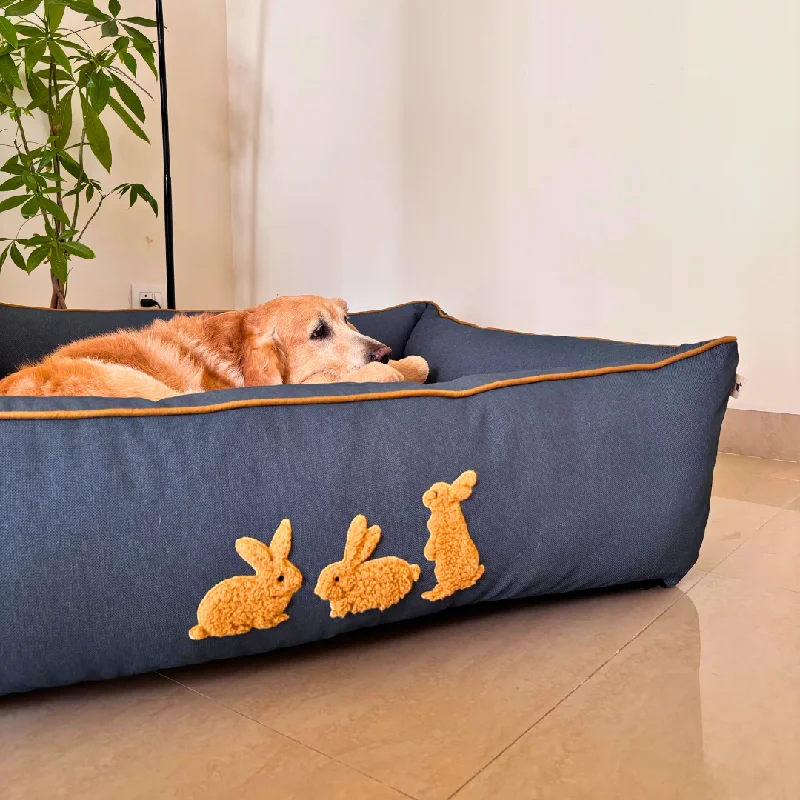 PoochMate Bunny Bliss Dog ONLY Bed Cover