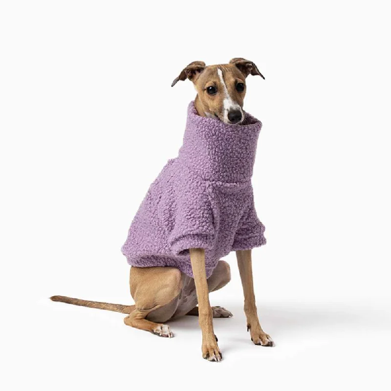 Teddy Dog Jumper, Lilac