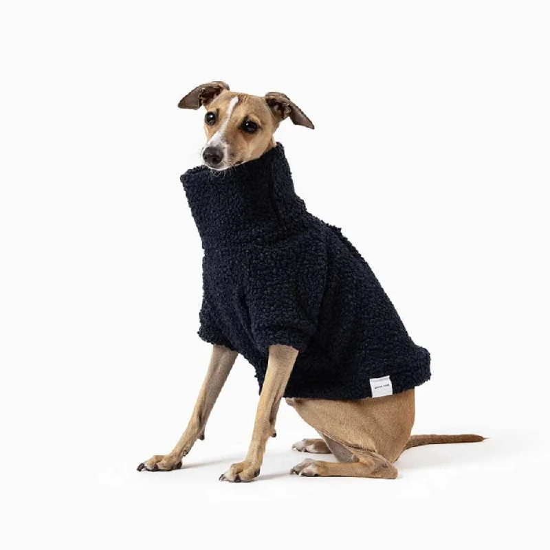 Teddy Dog Jumper, Navy