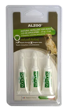 Alzoo Spot On Natural Flea and Tick Repellent for Dogs