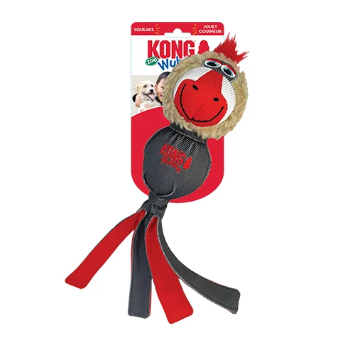 Kong® Wubba™ Zoo Mandrill Large Dog Toy