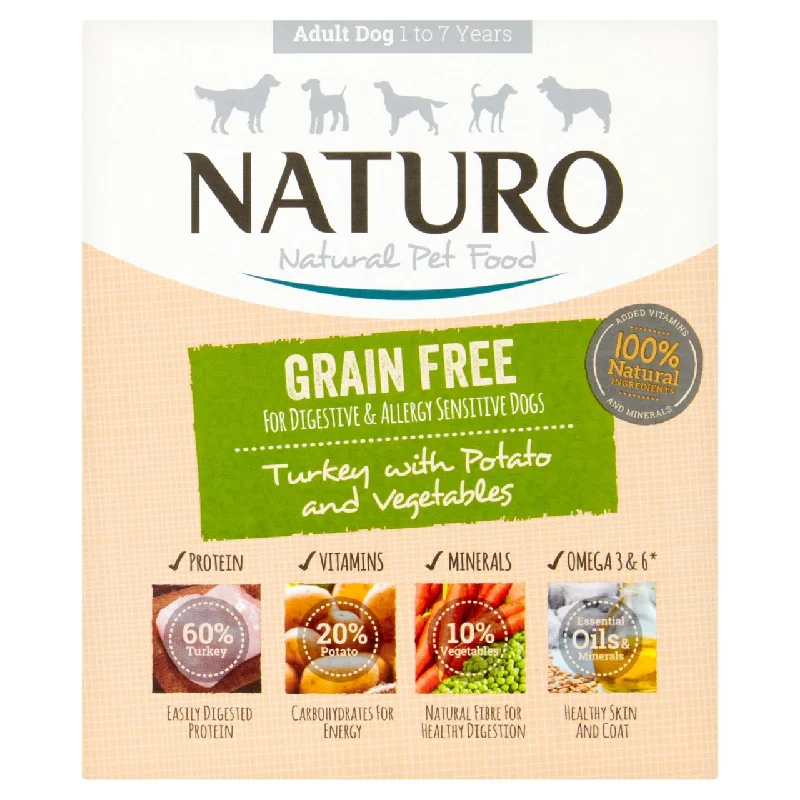 Naturo Grain Free Turkey Potato & Veg 400g