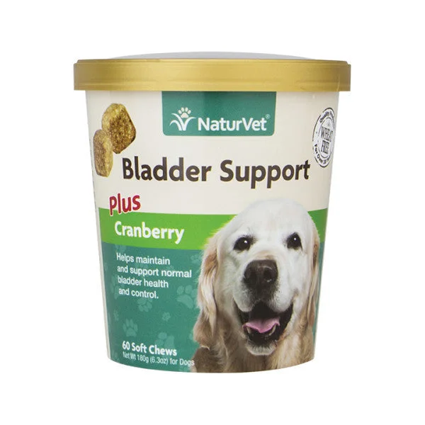 Naturvet Bladder Support 60 Soft Chews for Dogs