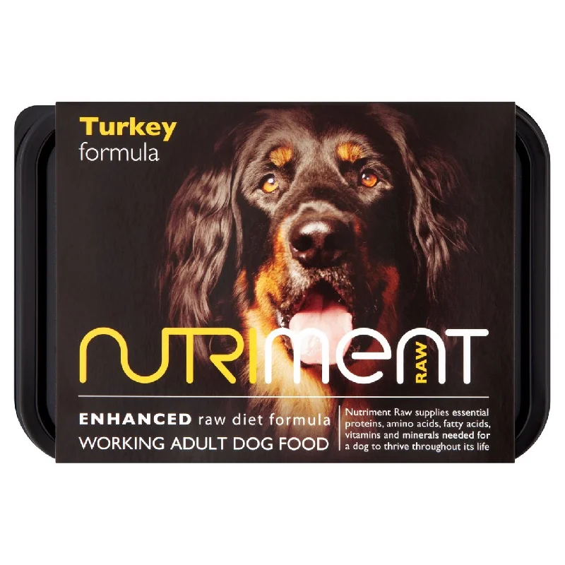 Nutriment Turkey Formula Raw Dog Food 500g