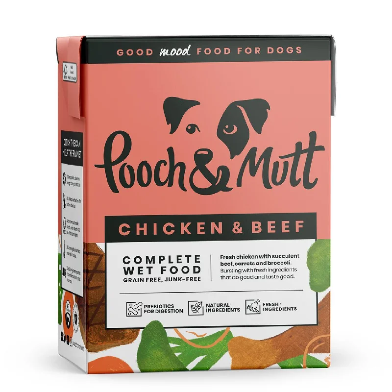 Pooch & Mutt Chicken with Beef Wet Food 375g