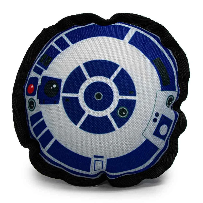 Buckle Down Squeaky Plush Star Wars R2-D2 Head Top View