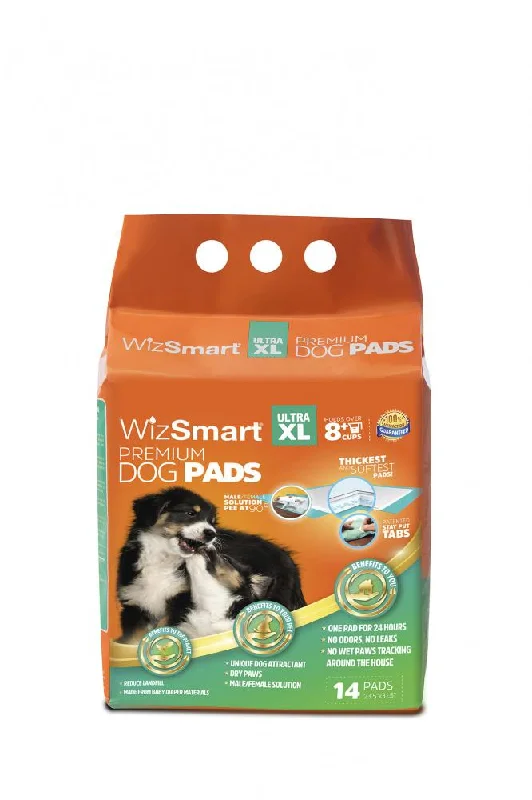 WizSmart Ultra XL All Day Dry Premium Dog Pads (14 Count)