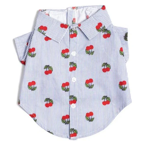 Cherries Dog Shirt