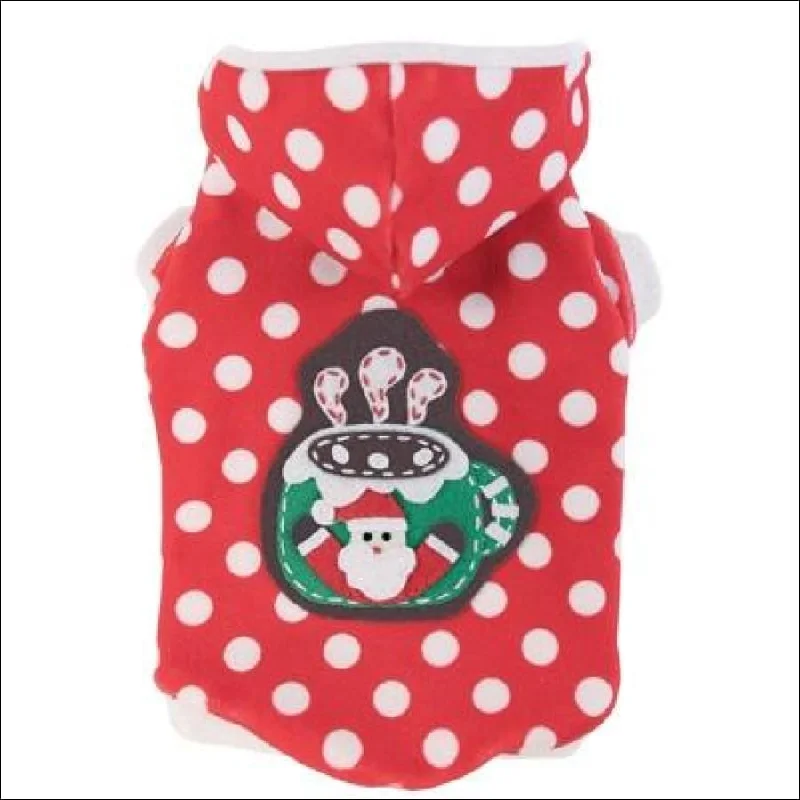 Christmas Cocoa Dog Hoodie by Ruff Ruff Couture®*