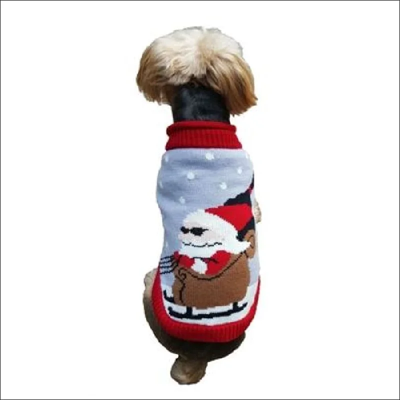 Cool Santa Dog Sweater*