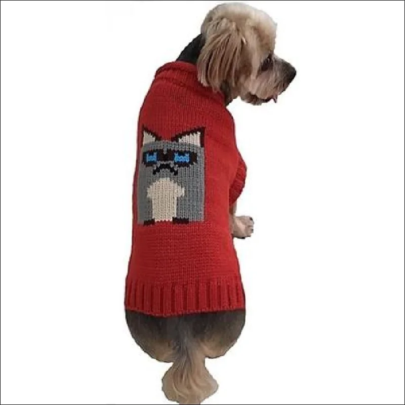 Cranky Cat Dog Sweater (only 6, 8 and 16 left)*