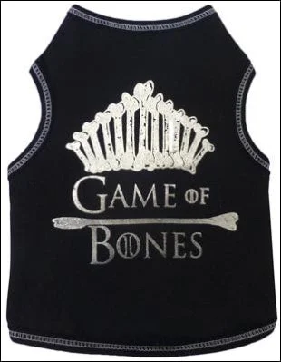 Game of Bones Dog Tank