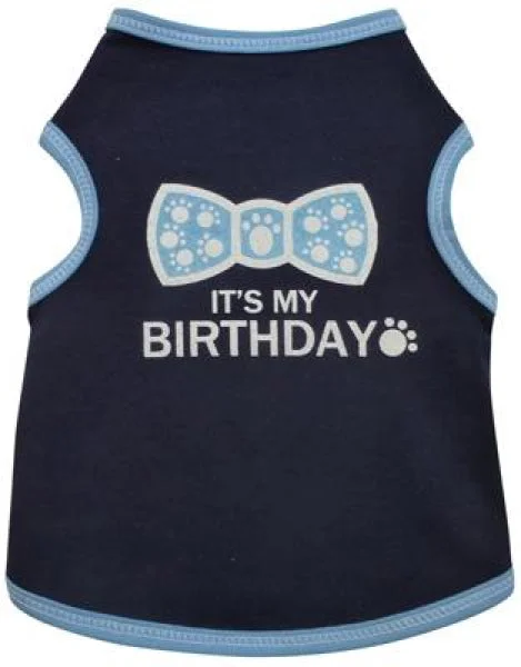 It's My Birthday - Tank - Navy