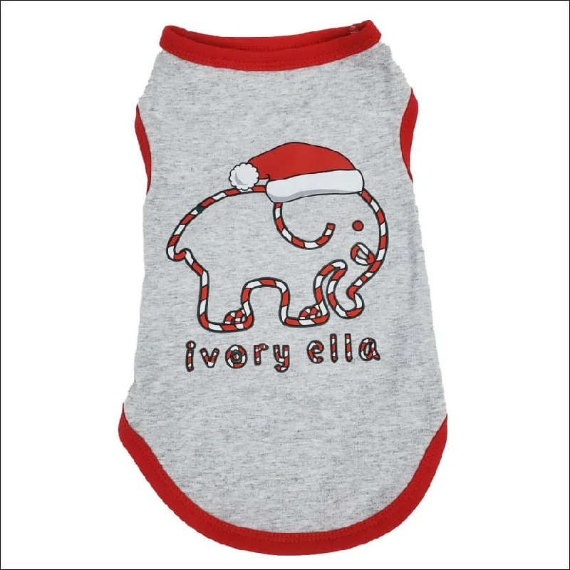 Ivory Ella Santa Elephant Dog Tank