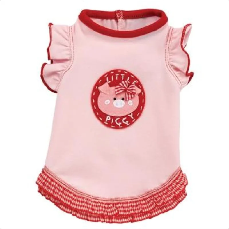 Little Piggie Ruffle Dog Tank by Ruff Ruff Couture®*