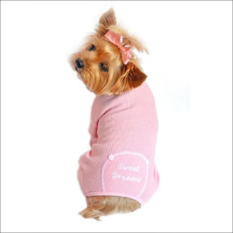 NEW-Doggie Design Pajamas Sweet Dreams Embroidered