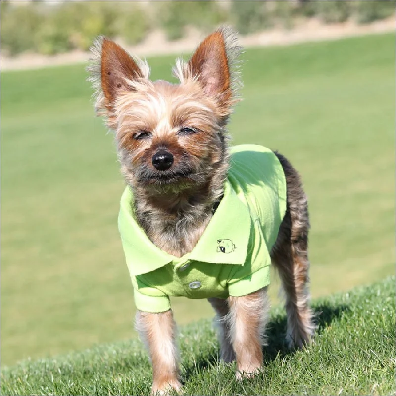 NEW-Doggie Design Solid Color Polo - 100% Cotton