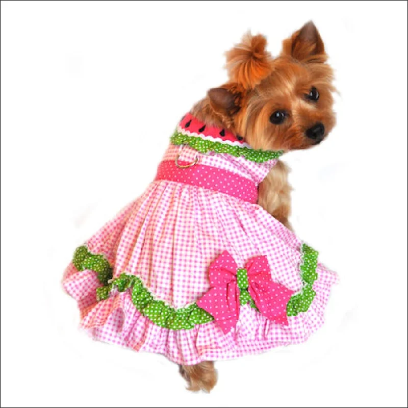 NEW-Doggie Design Watermelon Velcro Dress