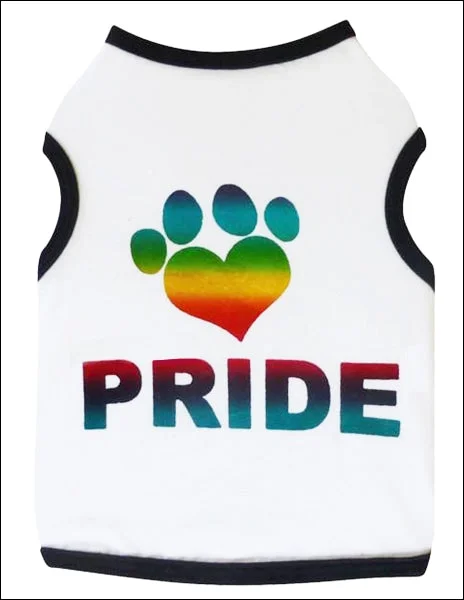 Pride Paw - Tank - White