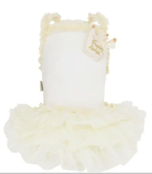 Royal Ballet Dog Dress Ivory