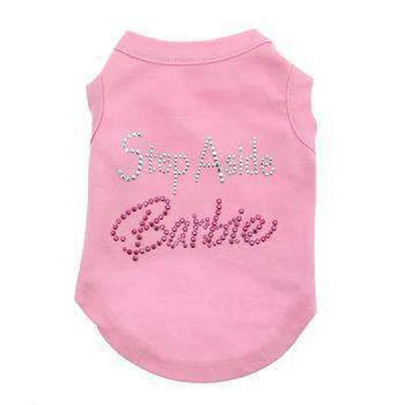 Step Aside Barbie Dog T-Shirt - Light Pink