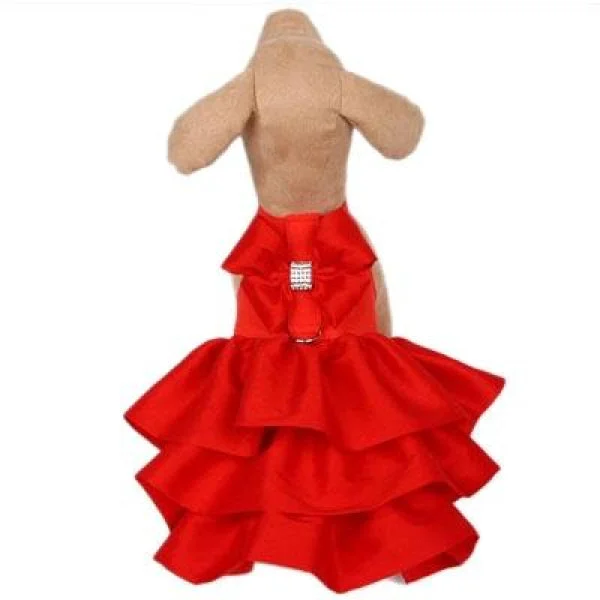 Susan Lanci Madison Dress - Red Pepper