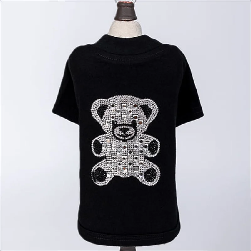 Hello Doggie Teddy Bear Sleeved Tee