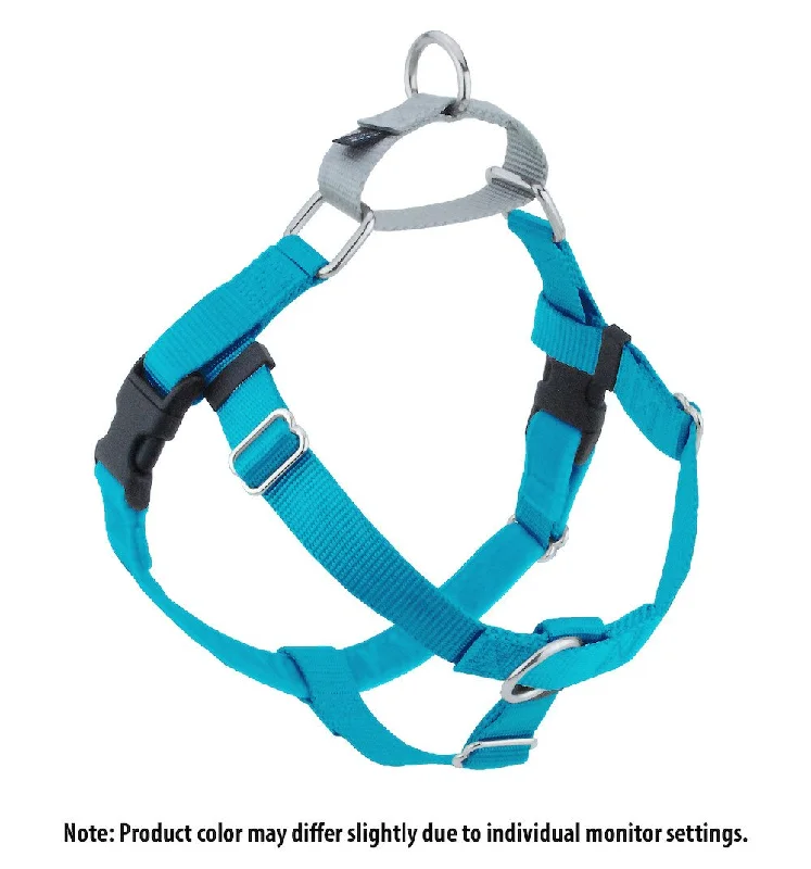 2 Hounds - Turquoise Freedom "No Pull" Dog Harness  & Leads