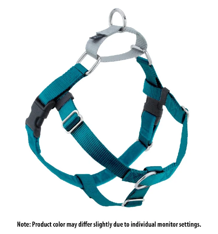 2 Hounds - Teal Freedom "No Pull" Dog Harness & Leads