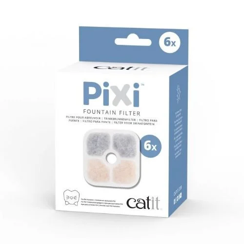 Catit Pixi Cat Fountain Cartridge - 6pk