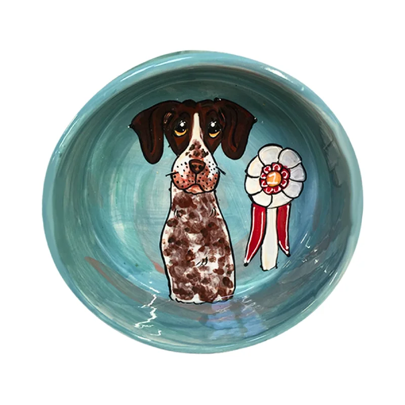 Champion's Tribute - German Shorthaired Pointer Ceramic Bowl