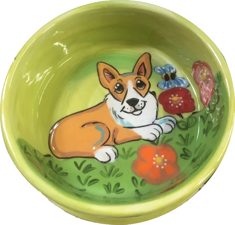 Corgi Dog Bowl