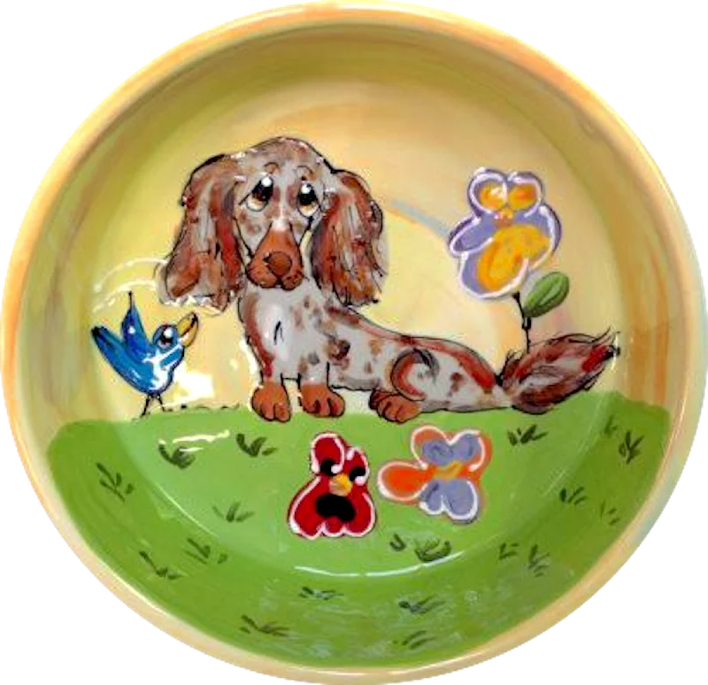 Dachshund Dog Bowl