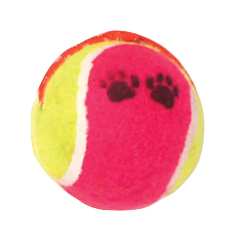 Diggers Multicolored Tennis Balls Rubber Pet Tennis Balls Large (Pack of 50)