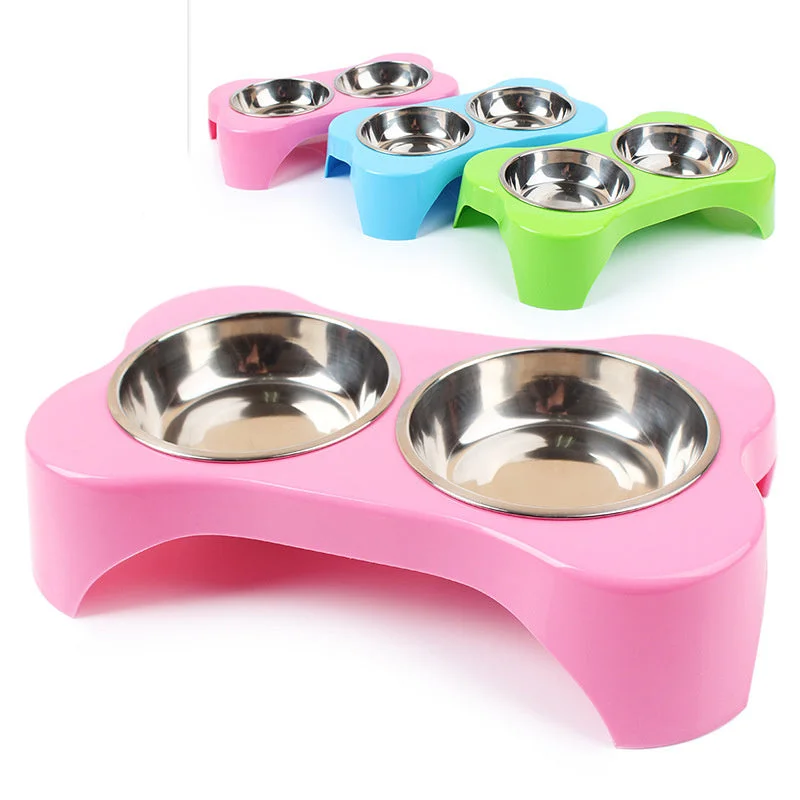 Dog Double Bowl