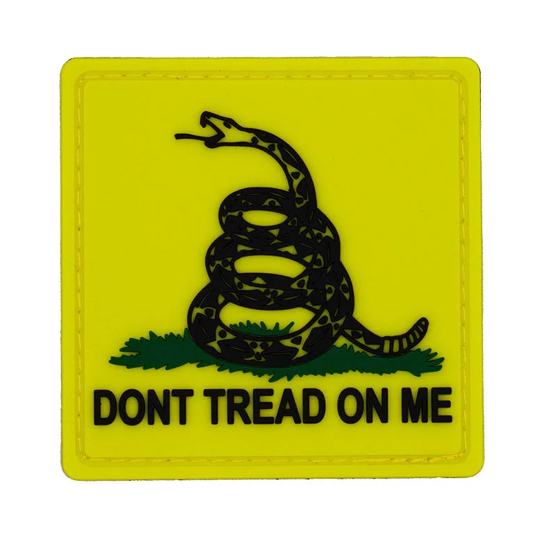 Gadsden Flag Patch (2.75" x 2.75")