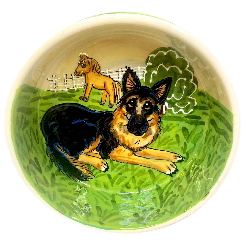 German Shepherd Dog Bowl