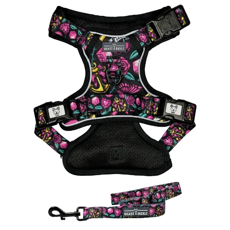 Girly Tattoo No Pull Harness Bundle