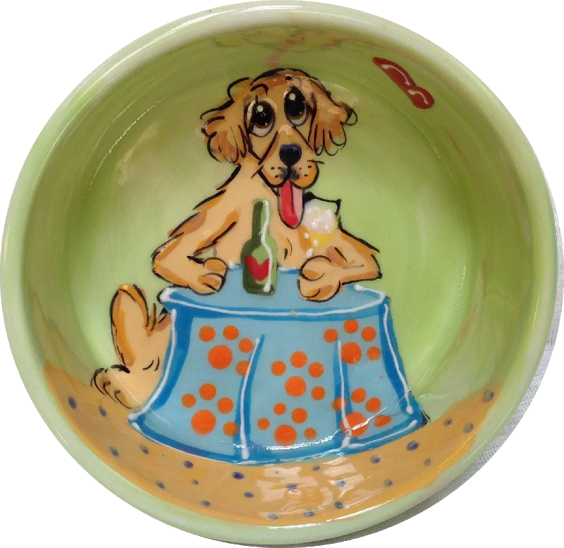 Golden Retriever | Ceramic Dog Bowl