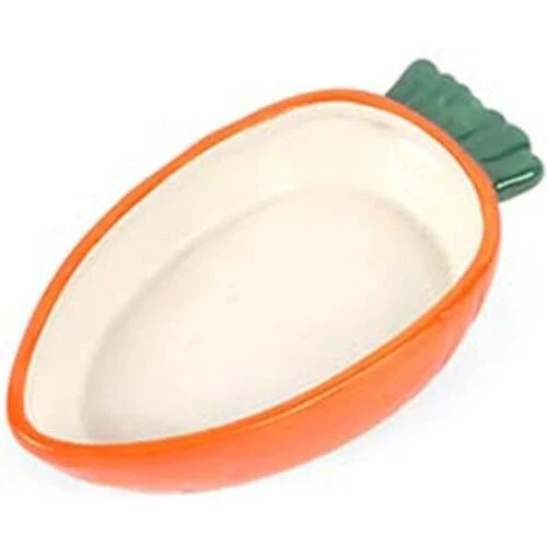 Happy Pet Carrot Small Pet Bowl