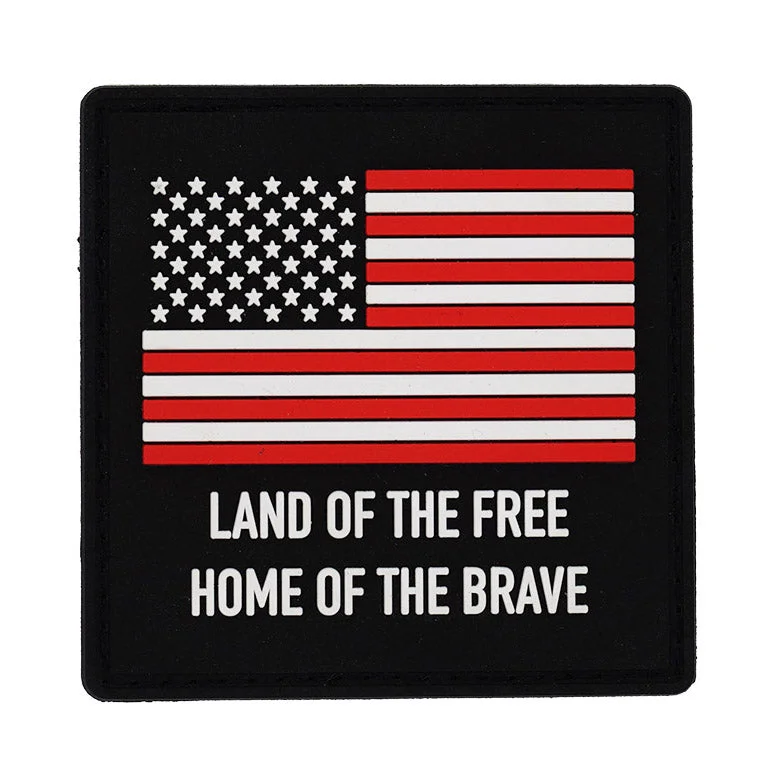 Land of the Free Patch (2.75" x 2.75")