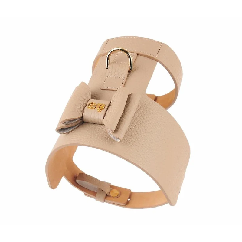 25% OFF: Moshiqa Bijou Leather Dog Harness (Dark Beige)