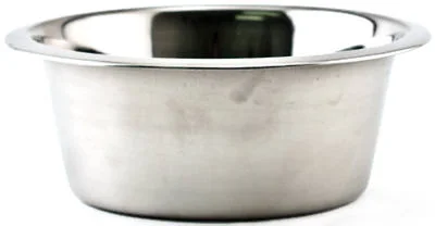 Pet Bowl, Stainless Steel, 32-oz.