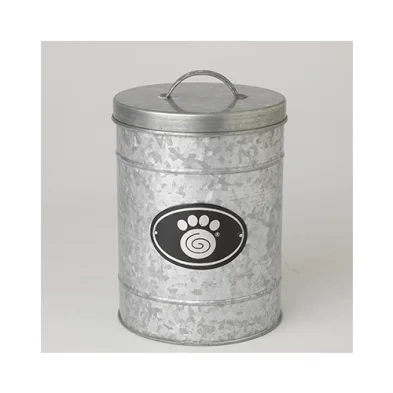 PetRageous® Galvanized Treat Jar