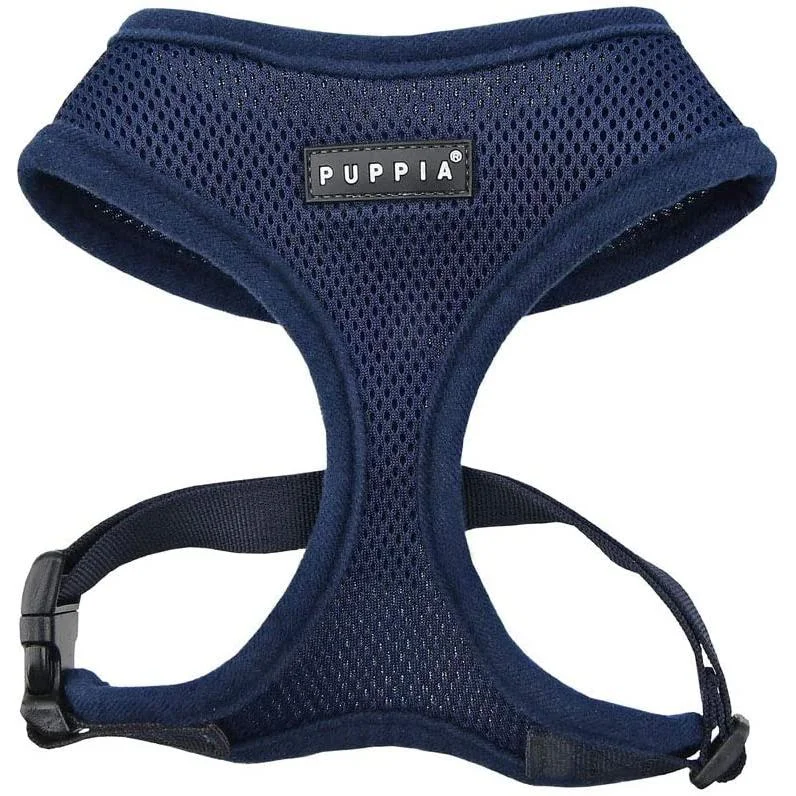 Puppia Soft Dog Harness (A) - Indigo