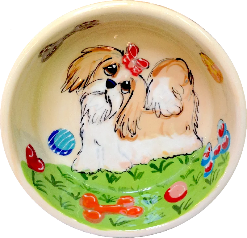 Shih Tzu Dog Bowl